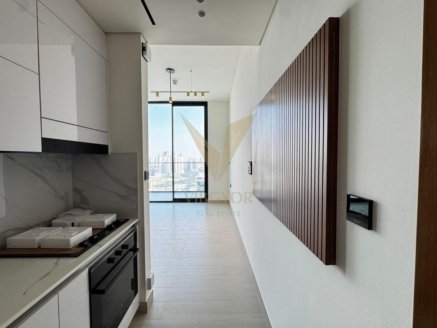 This unfurnished studio apartment is available for rent in Binghatti House