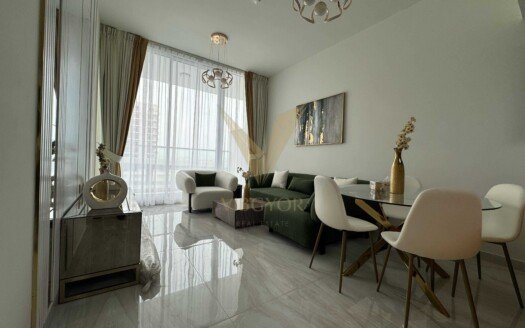 Live in style and comfort in this beautifully furnished 2-bedroom apartment in the iconic Gemz by Danube