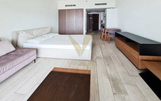 Presenting a well-maintained studio apartment in the sought-after Azizi Aliyah Residence