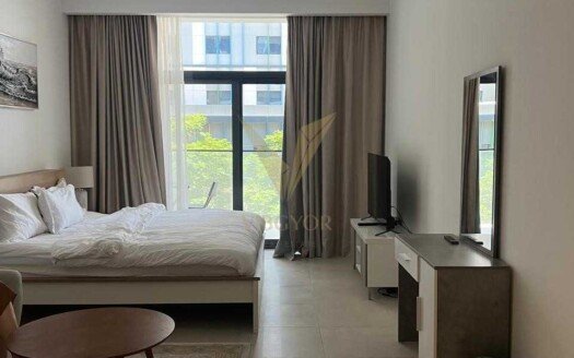 Experience comfortable and contemporary living in this fully furnished studio apartment located in Divine Residence