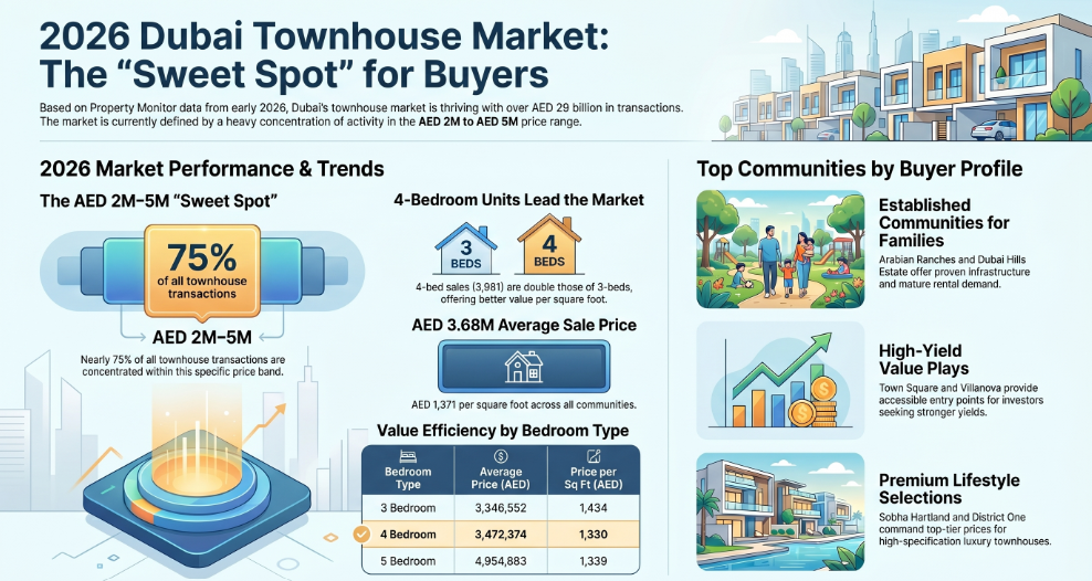 2026 Dubai Townhouse Market Trends