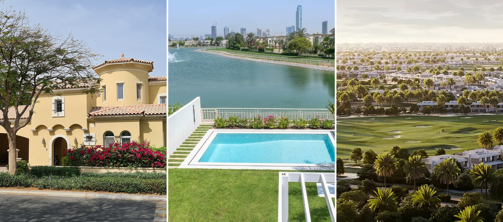 Villa Communities: Arabian Ranches, The Springs, Dubai Hills Estate